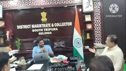 বিলোনিয়া: বিলোনিয়া সফরে আসেন আগরতলা প্রেসক্লাবের  ক্লাবের সভাপতি