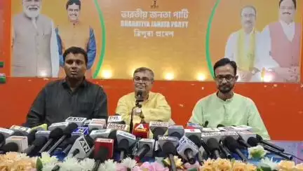 মোহনপুর: বিদ্যুৎ মাশুল বৃদ্ধি ও স্মার্ট মিটার নিয়ে কথা বলেন বিদ্যুৎ মন্ত্রী রতন লাল নাথ  কৃষ্ণনগর প্রদেশ বিজেপির কার্যালয়ে