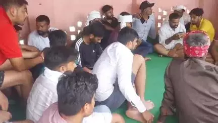 लालगंज: आगामी श्री कृष्ण जन्माष्टमी को लेकर कृष्णवीर सेना ने लालगंज निबंधन कार्यालय में की बैठक