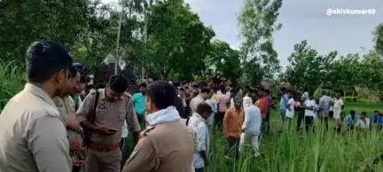 खेत पर गए किसान को बाघ ने बनाया निवाला गांव में दहशत का माहौल किसान नेता देवस्वरूप पटेल की अधिकारियों से हुई नोंक-झोंक।