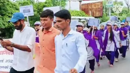 दौसा: जिला कलेक्ट्रेट से युवा कौशल रैली निकली, बड़ी संख्या में युवाओं ने की सहभागिता, स्किल इंडिया की जानकारी दी गई