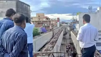 बिहार: नगर आयुक्त ने किया भरावपर फ्लाईओवर का निरीक्षण, निर्माण कार्य तेज़ी से जारी