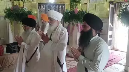 ਰੂਪਨਗਰ: ਸ਼੍ਰੀ ਗੁਰੂ ਹਰਕ੍ਰਿਸ਼ਨ ਪਾਤਸ਼ਾਹ ਜੀ ਦੇ ਪ੍ਰਕਾਸ਼ ਪੁਰਬ ਨੂੰ ਲੈਕੇ ਸ੍ਰੀ ਅਖੰਡ ਪਾਠ ਸਾਹਿਬਾ ਦੀ ਪਹਿਲੀ ਲੜੀ ਗੁ ਸ਼ੀਸ਼ ਮਹਿਲ ਸਾਹਿਬ ਵਿਖੇ ਅਰੰਭ