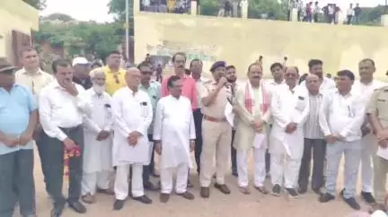 निवाड़ी: निवाड़ी नगर में एसपी की मौजूदगी में नशा मुक्ति जागरूकता रैली, आमजन हुए जागरूक
