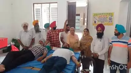 ਫਤਿਹਗੜ੍ਹ ਸਾਹਿਬ: ਗੁਰਦੁਆਰਾ ਸਾਹਿਬ ਜੈਲਦਾਰ ਸਰਹਿੰਦ ਸ਼ਹਿਰ ਵਿਖੇ ਲਗਾਇਆ ਗਿਆ ਖੂਨਦਾਨ ਕੈਂਪ