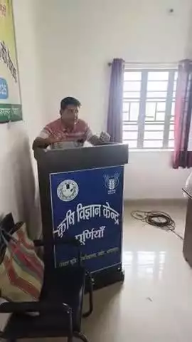 दिनांक 08.07.2025 को कृषि विज्ञान केंद्र में 21 किसानों को आम उत्पादन तकनीक विषय पर एक दिवसीय प्रशिक्षण कराया गया