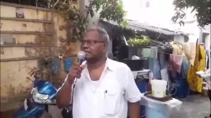 విశాఖపట్నం: నెహ్రు నగర్ లో విద్యుత్  స్మార్ట్ మీటర్లకు వ్యతిరేకంగా కరపత్రాలు పంచుతూ ప్రచారం..