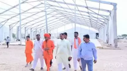 पोकरण: धार्मिक नगरी रामदेवरा में 1 अगस्त से 2 सितंबर तक चलने वाले नेत्र महाकुंभ की तैयारी का विधायक ने किया निरीक्षण और जायजा