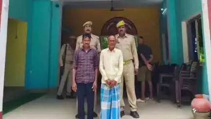 मुगलसराय: बबुरी थाना पुलिस ने उतरौत से दो वारंटी अभियुक्तों को किया गिरफ्तार