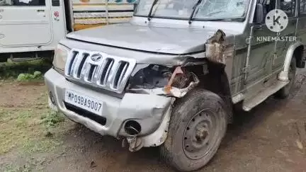 बड़ौद: बड़ौद आलोट रोड पर पिपलिया विजय के पास 14 जुलाई को बाइक और बोलेरो की टक्कर
