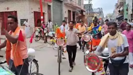 बिल्सी: जल भरने के लिए 30 कावड़िए बिल्सी से हरिद्वार के लिए रवाना, शिव तेरस को अंबियापुर में करेंगे जलाभिषेक