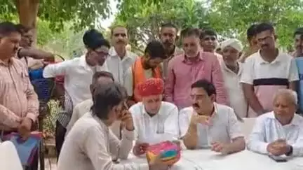 पिंडवाड़ा: काछोली सोमपुरा फार्म पर पहुंचे केंद्रीय मंत्री, इजराइल खजूर खेती के बारे में भी दी जानकारी