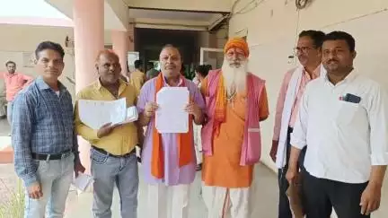 बुरहानपुर नगर: बुरहानपुर: अखिल भारत हिंदू महासभा ने हनुमान मंदिरों के पास अतिक्रमण हटाने की मांग की