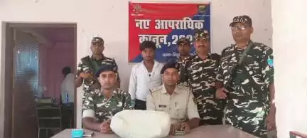 पुपरी: भिट्ठा मोड़ गांधी नगर से 5 किलो गांजे के साथ एक तस्कर को एसएसबी ने किया गिरफ्तार