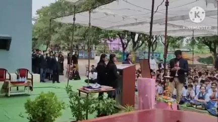 बलौदाबाज़ार: सेक्रेड हार्ट स्कूल बलौदाबाजार में पुलिस विभाग द्वारा आयोजित किया गया यातायात जागरूकता कार्यक्रम