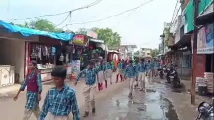 रायसेन: सांची पुलिस ने नशा मुक्ति के लिए जागरूकता रैली निकाली, 15 से 30 जुलाई तक चलेगा अभियान