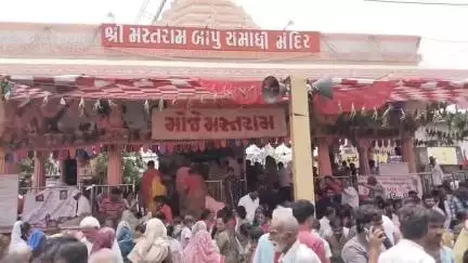 શહેરના ચિત્રામાં મસ્તરામ બાપાના મંદિરે 36 પુણ્યતિથિની ધામધૂમ પૂર્વક ઉજવણી કરાઈ
