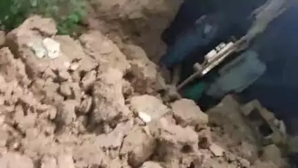 भदेसर: भदेसर में बारिश के चलते बिलड़ी स्थित एक कच्चा घर ढहा, बड़ा हादसा टला