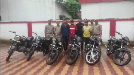 मथुरा: बाइक चुराने वाले गिरोह का गोविंद नगर पुलिस ने किया पर्दाफाश, मास्टरमाइंड सहित 4 गिरफ्तार