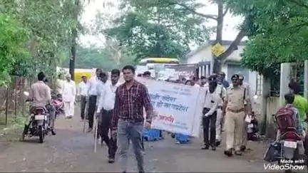 बेगमगंज: बेगमगंज पुलिस का नशा विरोधी अभियान: नशे से दूरी ज़रूरी, मिटाएंगे नशे का निशान