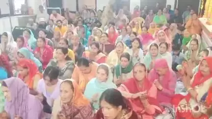 सोलन: सनातन धर्म मंदिर में शिव महापुराण कथा के दूसरे दिन आचार्य बोले- हर व्यक्ति के भीतर 24 घंटे शिव ओम जाप चलता है
