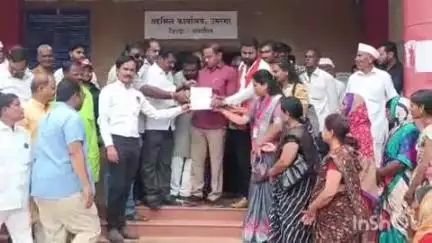 उमरगा: संभाजी ब्रिगेडचे प्रविण गायकवाड यांच्यावर हल्ला करणाऱ्या हल्लेखोरांवर कारवाई करा,सं.ब्रिगेडची उमरगा तहसीलदारांकडे मागणी