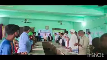 लिट्टीपाड़ा: फूल पहाड़ी पंचायत भवन में धरती आबा जनजातीय शिविर का आयोजन