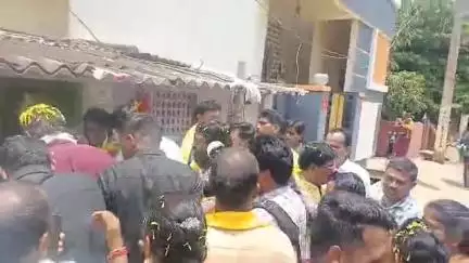 భీమిలి: 6వవార్డులో నిర్వహించిన సుపరిపాలన తొలిఅడుగు కార్యక్రమంలో పాల్గొన్న భీమిలి ఎమ్మెల్యే గంటా శ్రీనివాస్