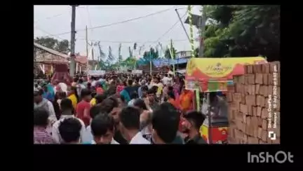 मंसूरचक: आगापुर में नागपंचमी मेले में उमड़ी भीड़, लोगों ने की पूजा-अर्चना