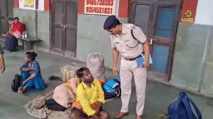 अम्बाला: कावड़ यात्रा को लेकर कैंट रेलवे स्टेशन पर RPF का विशेष चेकिंग अभियान