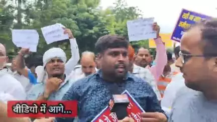 यूपी में सड़कों पर सरकार के अन्नदाता,योगी सरकार से बड़ी मांग ।  News  । Viral video