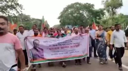 লংকা: চৰকাৰী ভূমি বেদখলমুক্ত কৰা মুখ্যমন্ত্রী ড° হিমন্ত বিশ্ব শৰ্মাৰ চৰকাৰক ধন্যবাদ জ্ঞাপন কৰি জিলা বিজেপিৰ লংকাত ৰেলী