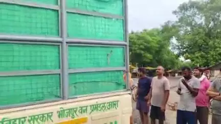 राजपुर: राजपुर गांव में वन विभाग की गाड़ी देख ग्रामीण भड़के, चोरी-छुपे बंदर छोड़ने का लगाया आरोप