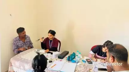 लालकुऑ: सिंगल फार्म स्थित पर्वतेश्वर महादेव मंदिर परिसर में आयोजित हुआ निशुल्क नेत्र चिकित्सा शिविर