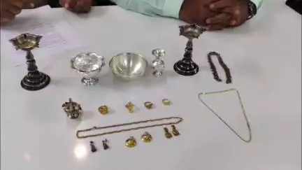 ఇంటి దొంగతనాలకు చెక్కుపెట్టి అంతర్రాష్ట్ర దొంగను పట్టుకున్న సామర్లకోట పోలీసులు.