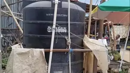 আমবাসা: জল নেই আমবাসা বাজারে, আমবাসা বাজারের ব্যবসায়িকদের জল কিনতে হচ্ছে #jansamasya