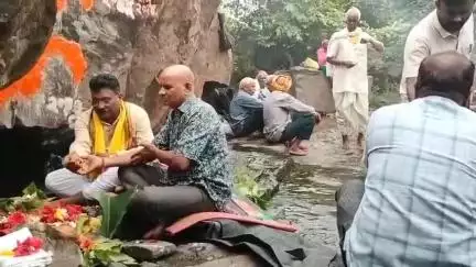 गंडई चौखा पाठ में हनुमान पूजा का आयोजन, अच्छी फसल और बाधाओं को दूर रखने की की गई कामना