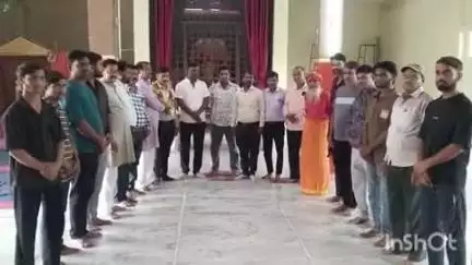 बारां: बारां में शहीद रामचंद्र विद्यार्थी की पुण्यतिथि 14 अगस्त को मनाने के लिए काठिया बाबा आश्रम पर हुई बैठक