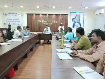 నారాయణపేట్: జిపిఓ లైసెన్స్ సర్వేయర్ల పరీక్షలు పకడ్బందీగా నిర్వహించాలి: అదనపు కలెక్టర్ సంచిత్ గంగ్వార్