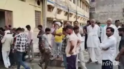 बाड़ी: 30 घंटे बाद 4 किमी दूर मिला बालिका का शव, सोमवार को निधारा गांव की रपट पार करते समय बह गई थी
