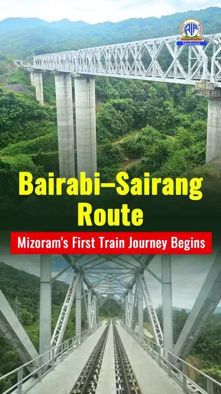 🚆 First Train to Aizawl – A Journey of Dreams and Engineering Marvels!