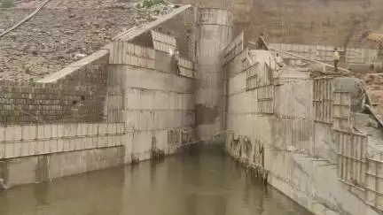 सांगोद: सावनभादों डैम के गेट का निर्माण कार्य हुआ पूरा, जुलाई में 7.20 मीटर पानी की आवक से किसानों को मिलेगी राहत