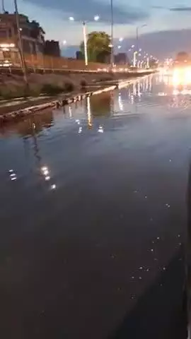 palwal NH2 highway pahli barish mein yah hal hai