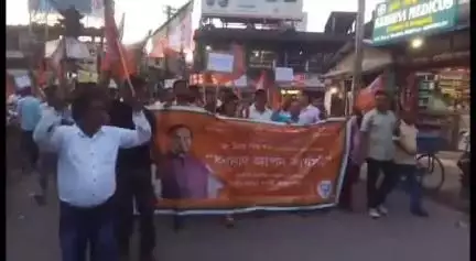 বৰপেটা: চৰকাৰী ভূমি বেদখলমুক্তক লৈ চহৰখনত বিজেপিৰ ধন্যবাদ সমদল