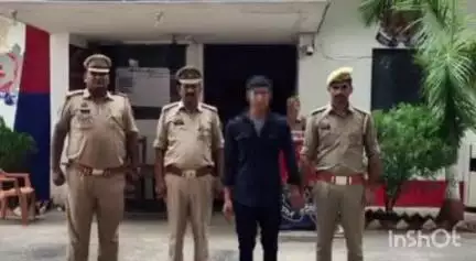 प्रतापगढ़: मान्धाता पुलिस ने तरौल मोड़ से एक गैंगस्टर को गिरफ्तार किया