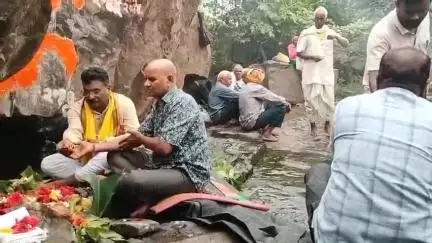 गंडई चौखा पाठ में हनुमान पूजा का आयोजन, अच्छी फसल और बाधाओं को दूर रखने की की गई कामना