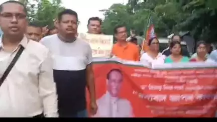 শিৱসাগৰ: বেদখলকাৰীক উচ্ছেদ কৰা কাৰ্যৰ বাবে মুখ্যমন্ত্ৰীক ধন্যবাদ জনাই শিৱসাগৰত জিলা বিজেপিৰ বিশাল ৰেলী