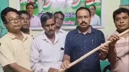 দিনহাটা ২: নাজিরহাট 1 নম্বর অঞ্চল তৃণমূল কার্যালয়ে BJP ছেড়ে তৃণমূলে যোগদান সক্রিয় কর্মীর