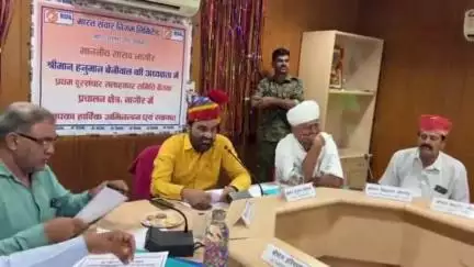 नागौर: BSNL ऑफिस नागौर में जिला दूरसंचार सलाहकार समिति की बैठक सांसद हनुमान बेनीवाल की अध्यक्षता में हुई आयोजित