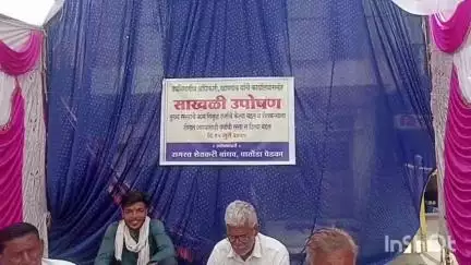 खामगाव: पातोंडा येथील नागरिकांचे रस्त्यासंबंधी मागणीसाठी उपविभागीय अधिकारी कार्यालयासमोर साखळी उपोषण सुरू